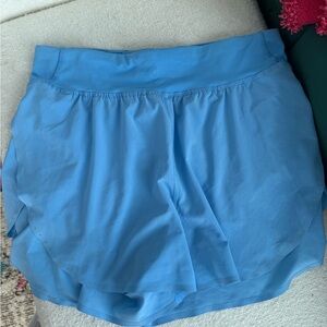 lululemon athletica Blue Athletic Shorts Lightweight Moisture-Wicking